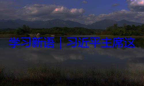 这样阐释上合合作之道学习新语习近平主席